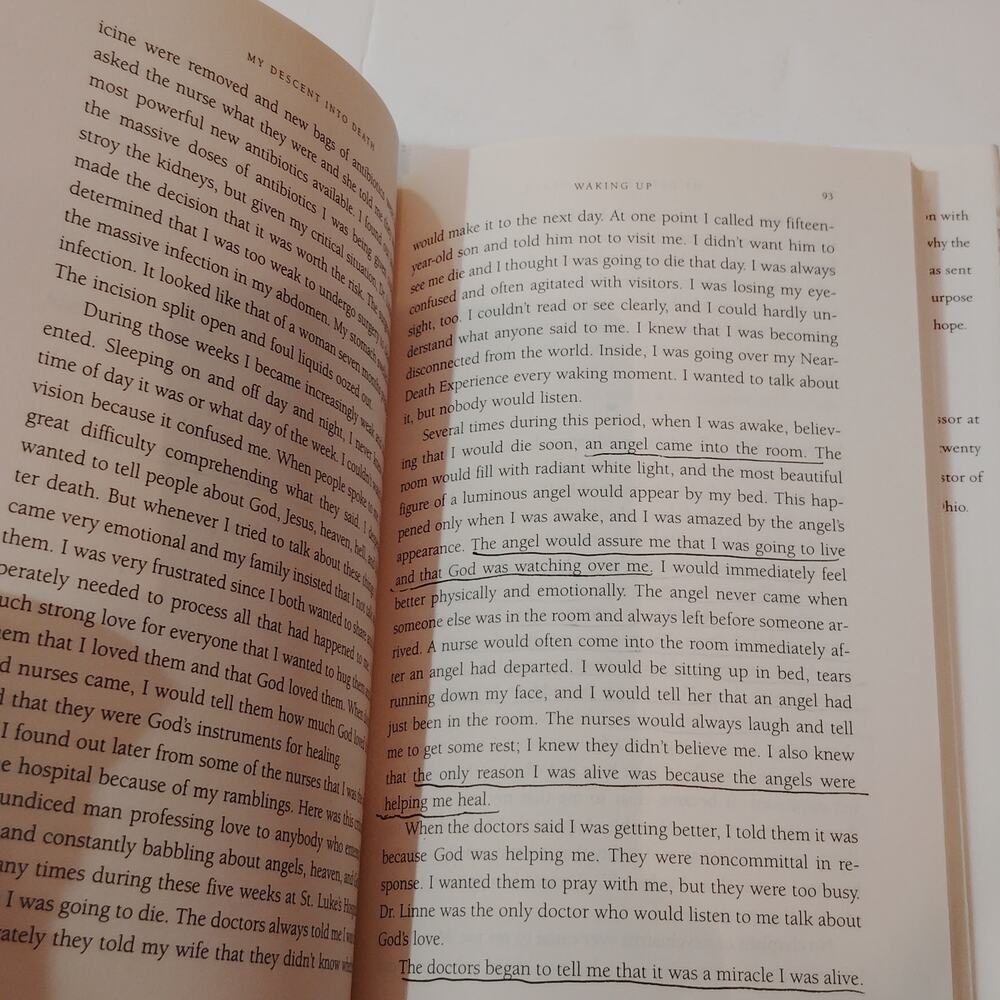 My Descent into Death: A Second Chance at Life - Howard Storm 2005 1st Ed HC - Picture 3 of 5